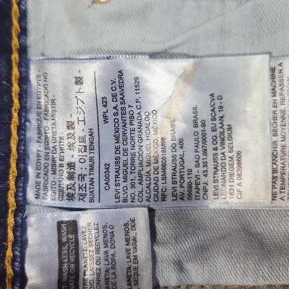LEVI'S 505 Regular Fit Jeans 42 x 30 - Picture 9 of 15